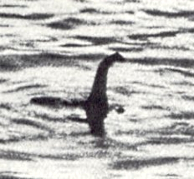 The famous Loch Ness monster photograph was proven to be a fake when the photographer admitted it. The shadows don't seem to align.